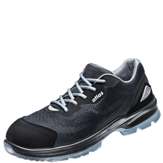 ATLAS HERREN ERGO-MED 1305 ESD BLUELINE S1P SICHERHEITSSCHUH - ANTHRAZIT | BLACK ATLAS HERREN ERGO-MED 1305 ESD BLUELINE S1P SICHERHEITSSCHUH - ANTHRAZIT | BLACK